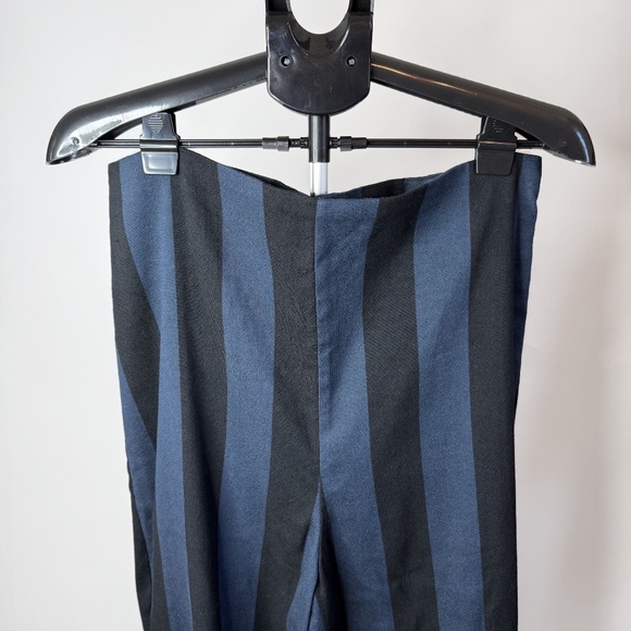 Marrakshi Life Collection 14 Blue and Black Wide Leg High Rise Pants - Picture 4 of 11